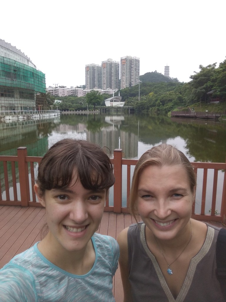 The lake that we were hoping for when we discovered the abandoned roller coaster!