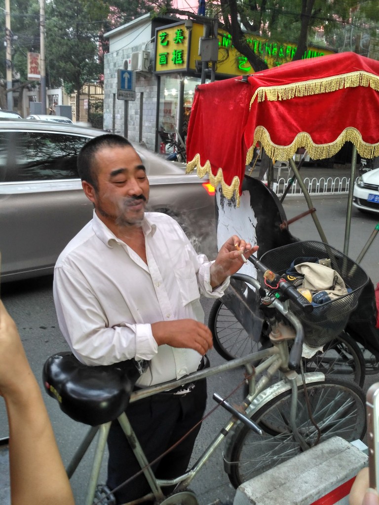 Thank you, China, for your obscenely large smoking population. We need you now! This guy was willing to give it a shot!