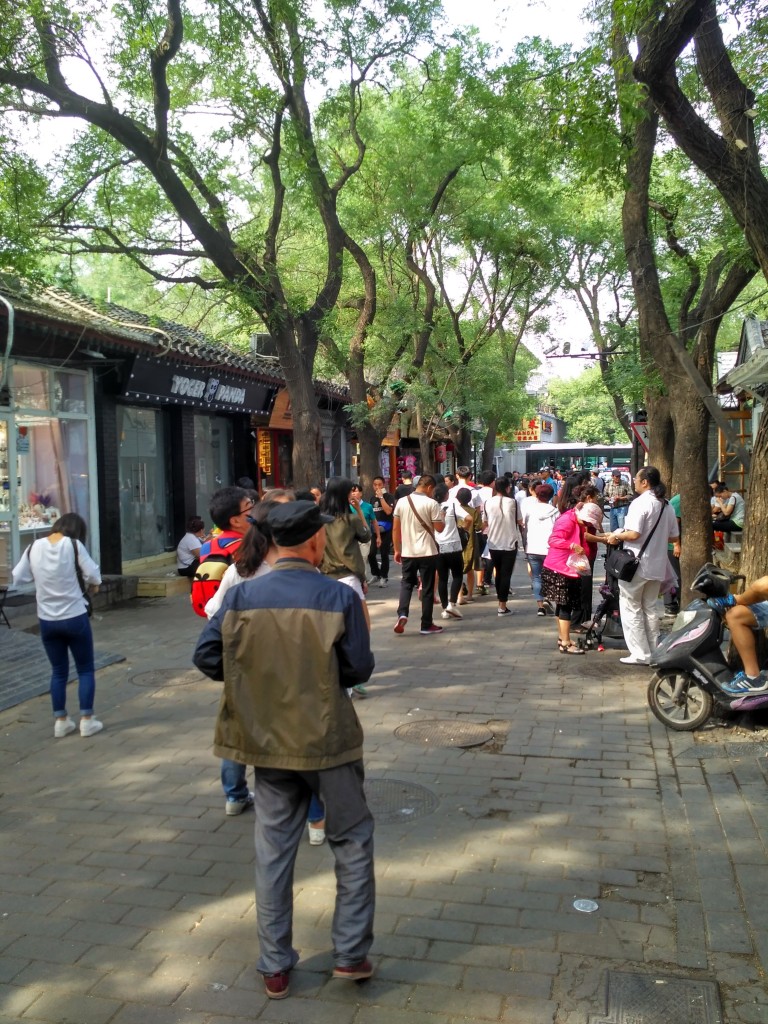 The main tourist thoroughfare branches off to quieter side streets at regular intervals.